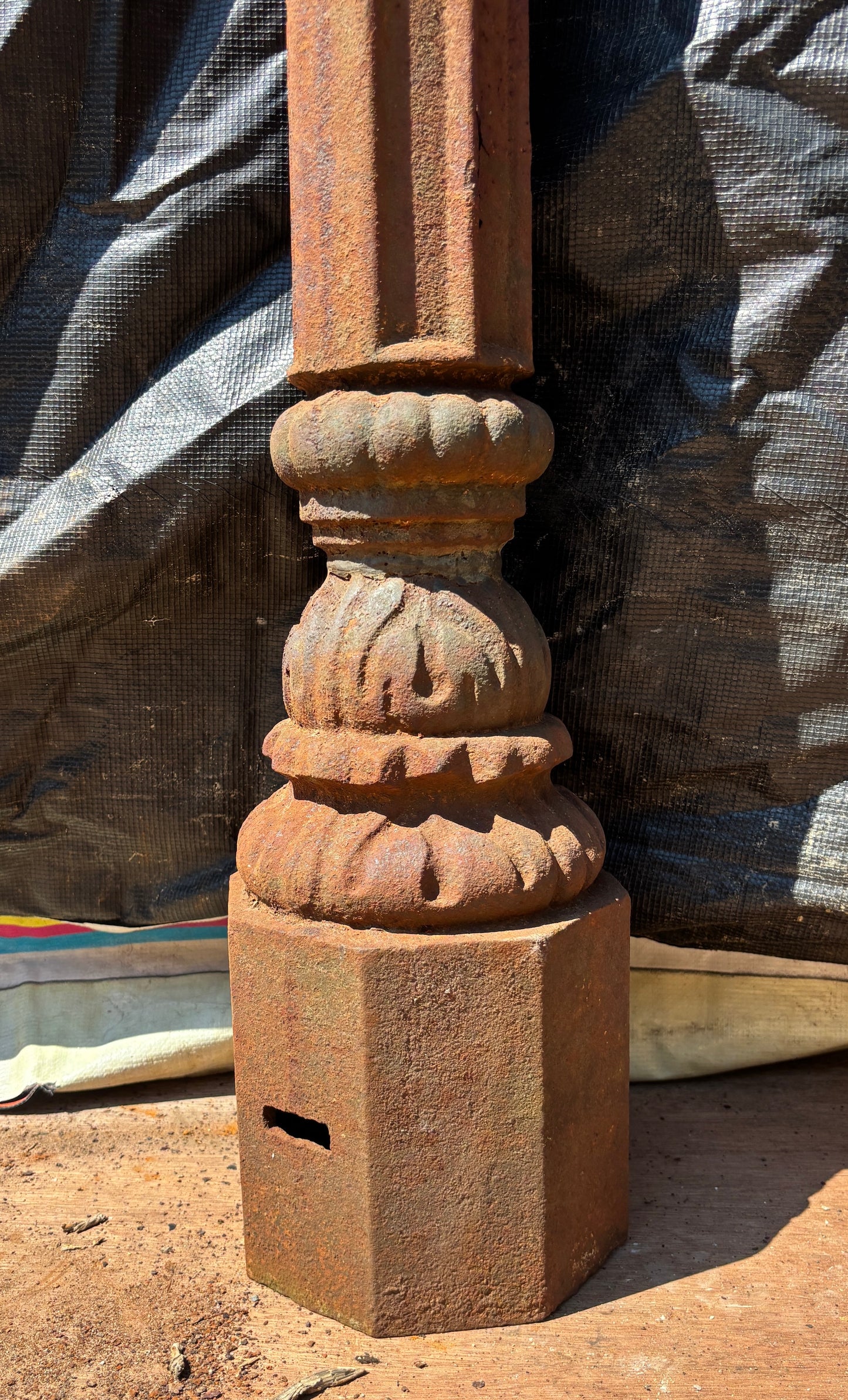 Cast Iron Newel Post GA21553