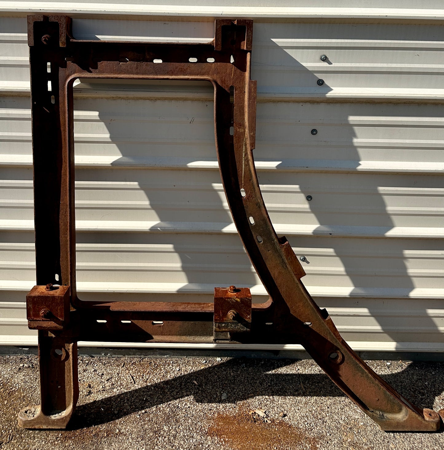 Pair of Antique Industrial Cast Iron Machine Legs GA20963