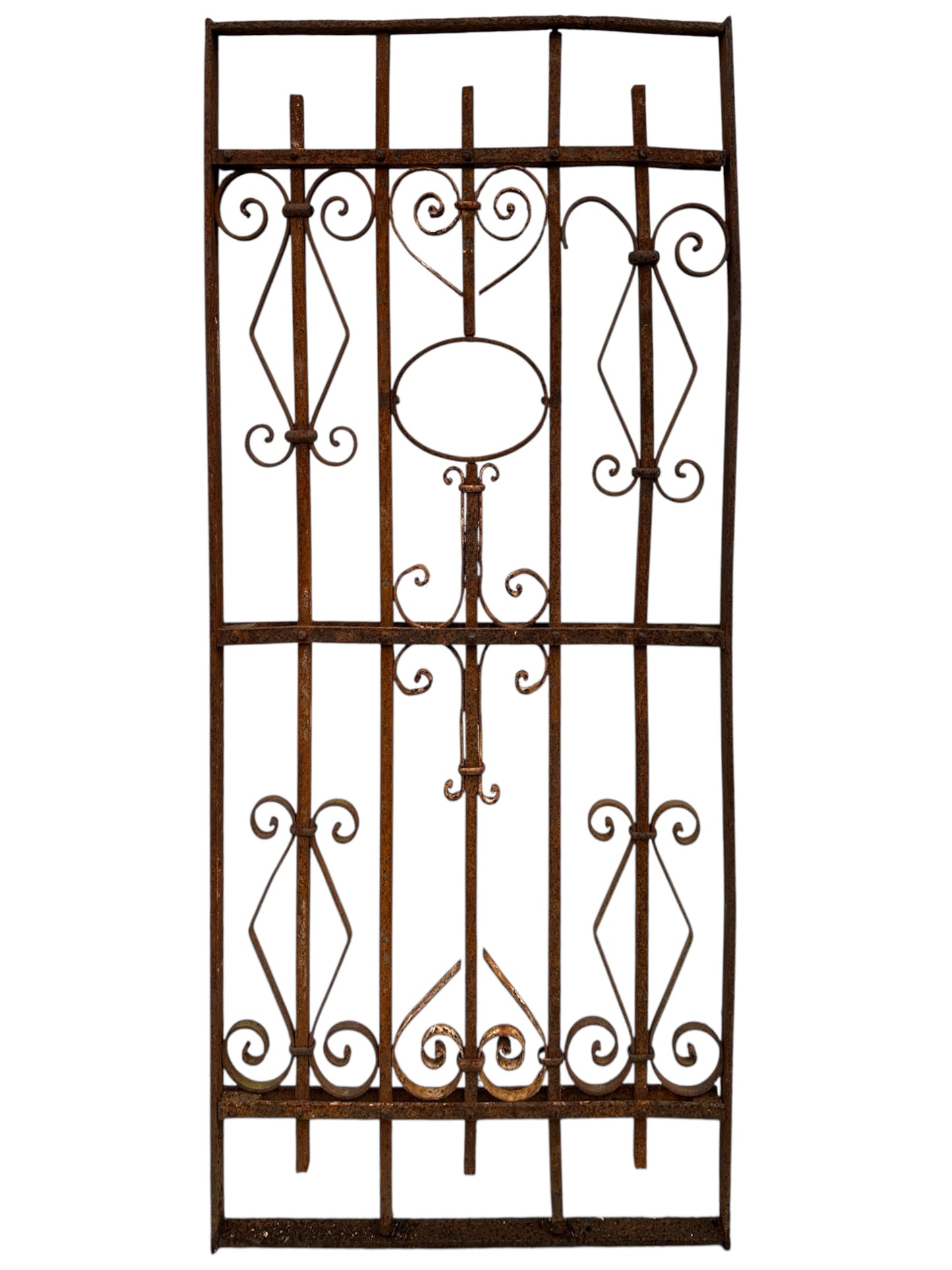 Antique Wrought Iron 55"+ Tall Gate GA20744