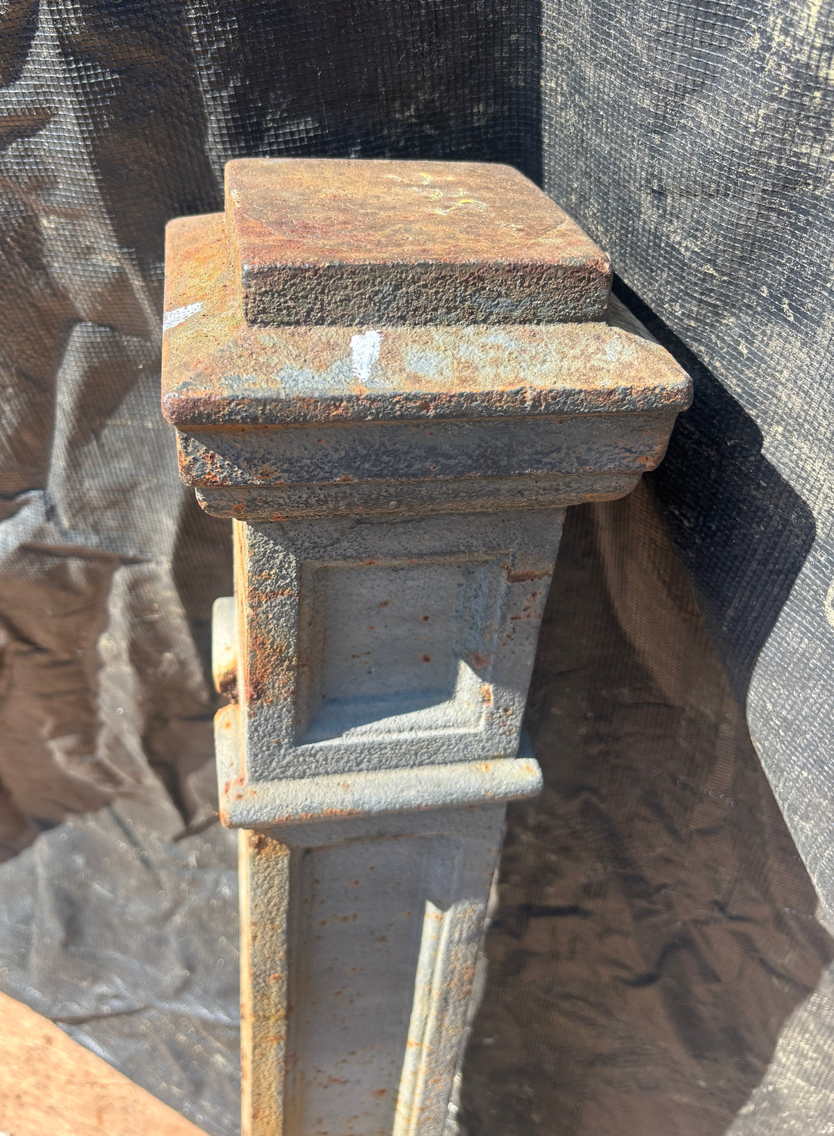Cast Iron Newel Post GA21552