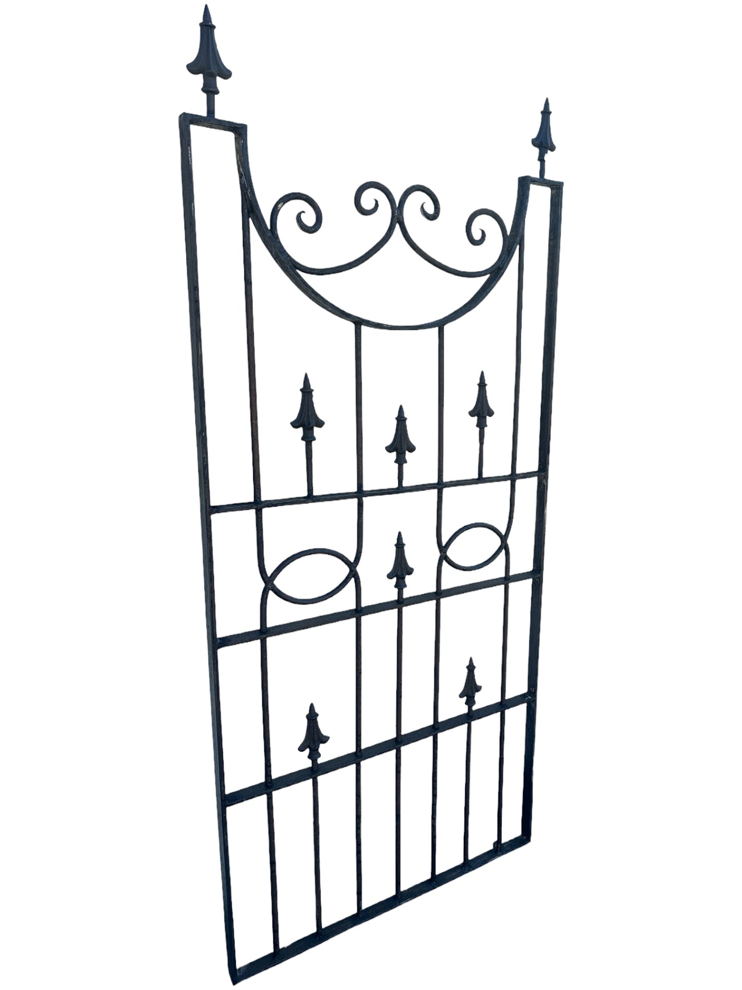Custom Made Antique Wrought Iron Garden Gate GA20989