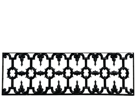 Ornate Restored Antique Wrought Iron Fencing GA20892