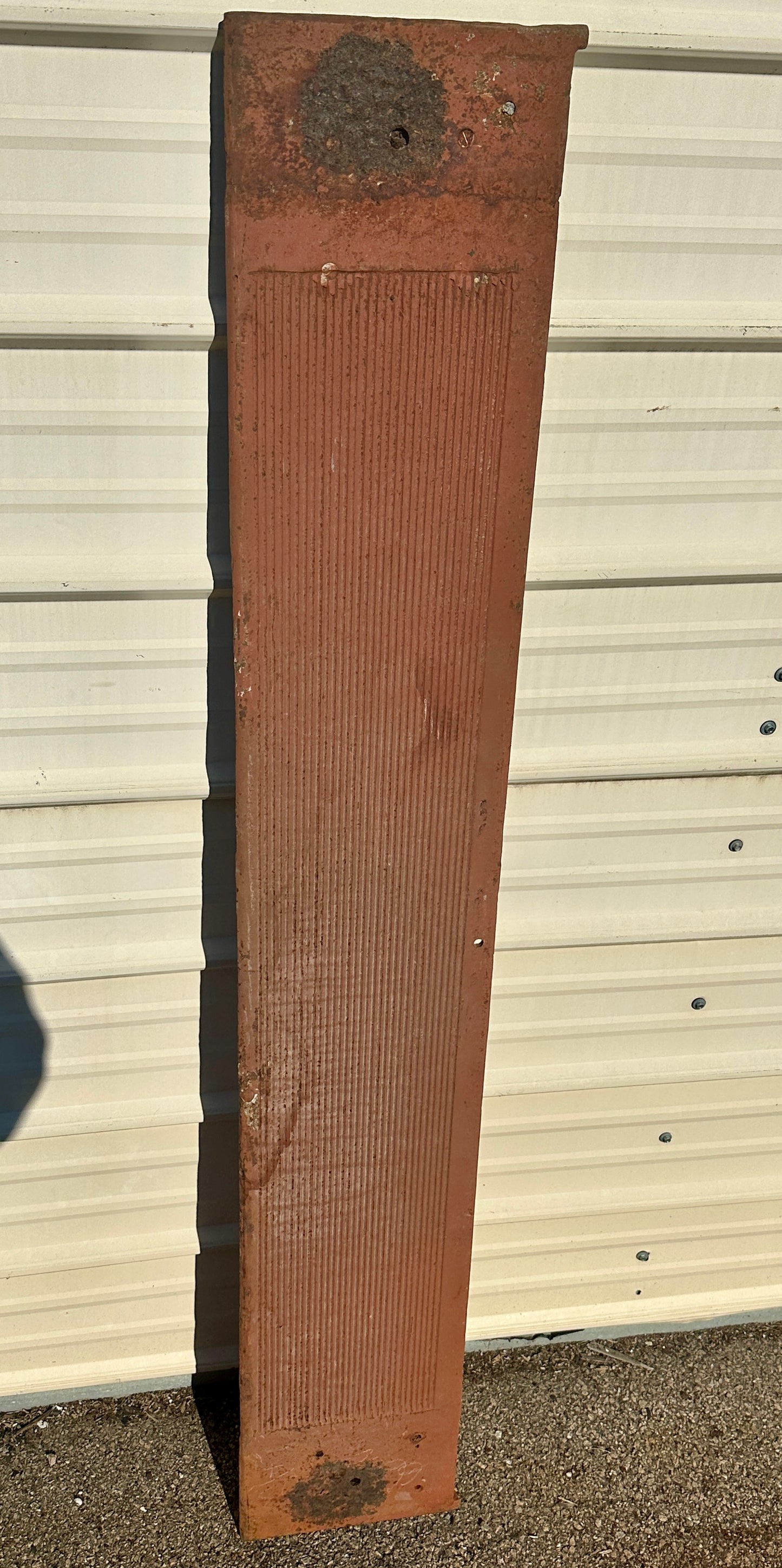 Single 66" Long Cast Iron Stair Tread GA20617