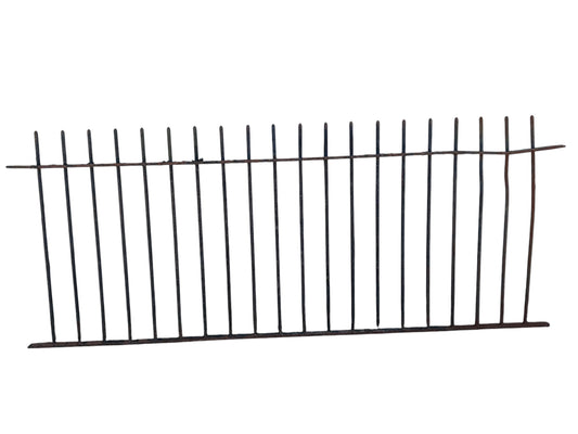 27 feet of antique iron fencing GA21090