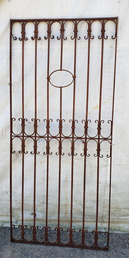 Wrought Iron Gate Panel 79" Tall by 36" Wide GA9440