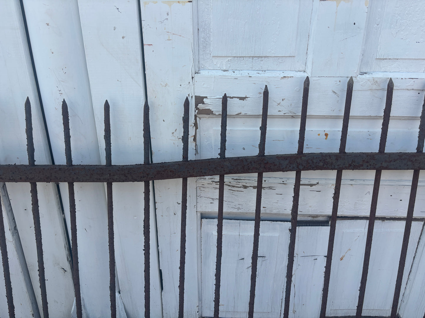 8 Foot Iron Fence Panel GA21306